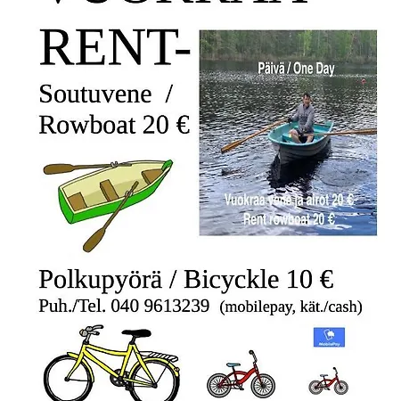 Huoneisto Center, Private With Kitchen Or Entire 88m2 Mäntyharju